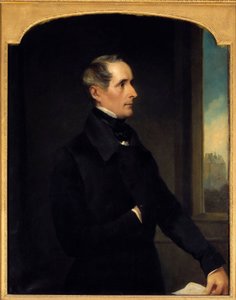 Ritratto di Alphonse de Lamartine (1790-1869) poeta e politico (1848) da Henry Wyndham Phillips