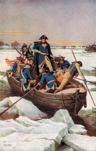 George Washington attraversa il Delaware da Henry after Mosler