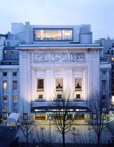 Teatro degli Champs-Elysees (Champs Elysees) da Henry van de Perret Auguste (1874 1954) & Perret Gustave (1876 1952) Velde