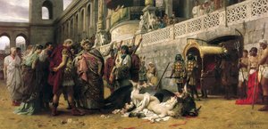 Una Dirce cristiana da Henryk Siemiradzki