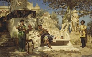 La siesta del patrizio da Henryk Siemiradzki