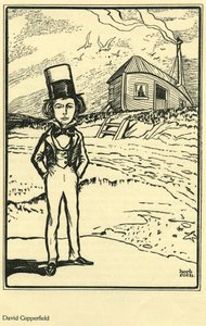David Copperfield, dal mio personaggio di finzione preferito di Thomas Boyd, in The Bookman da Herb Roth