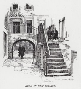Area in New Square da Herbert (after) Railton