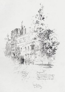 Brasenose College, Oxford, che mostra la stanza del clero e scrittore inglese Reginald Heber