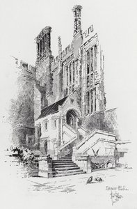 Ingresso (incisione) da Herbert (after) Railton