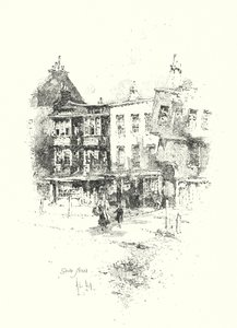 Grub Street, Londra da Herbert (after) Railton