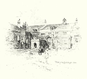 Sala alla Charterhouse, Londra da Herbert (after) Railton