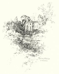 Residenza di Kitty Clive, Twickenham, Londra da Herbert (after) Railton