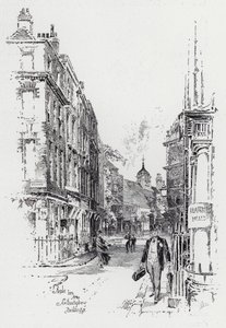 Staple Inn da Southampton Buildings da Herbert (after) Railton