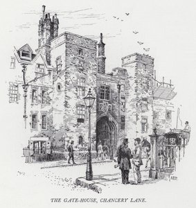 La Porta, Chancery Lane da Herbert (after) Railton