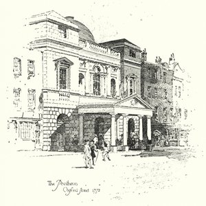 Il Pantheon, Oxford Street, Londra da Herbert (after) Railton