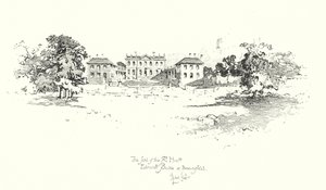 La residenza di Edmund Burke, Beaconsfield da Herbert (after) Railton