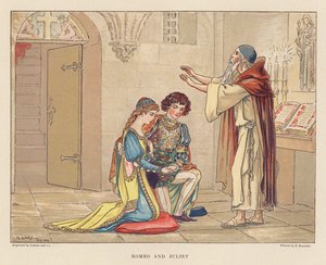 Shakespeare per i giovani: Romeo e Giulietta da Herbert (after) Sidney