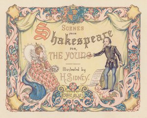 Illustrazione della pagina del titolo per Scene da Shakespeare per i giovani