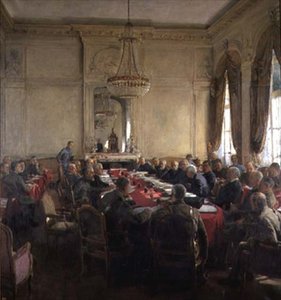 Riunione del Consiglio Superiore Interalleato al Trianon Palace, Versailles Luglio 1918