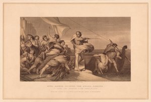 Re Alfredo Incita gli Anglo-Sassoni, 1878