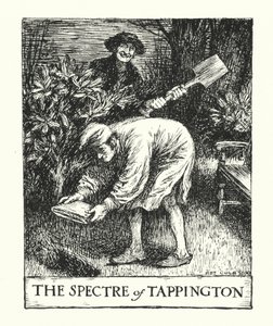 Leggende di Ingoldsby: Lo spettro di Tappington (litografia) da Herbert Cole