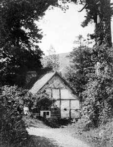 Un cottage del Radnorshire, Galles, 1924-1926 da Herbert Felton