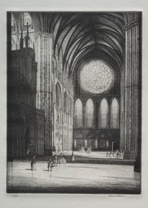 Cattedrale di Lincoln, Interno da Herbert Gordon Warlow