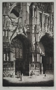 Nôtre Dame de Caudebec, Francia da Herbert Gordon Warlow