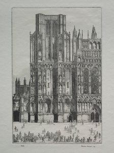 Cattedrale di Wells da Herbert Gordon Warlow