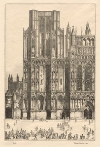 Cattedrale di Wells da Herbert Gordon Warlow
