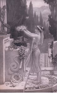 La sua prima offerta, da Bibbys Annual, 1916-1917 da Herbert Gustave Schmalz