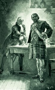 Il principe Carlo chiede a Cameron di Lochiel di unirsi alla sua causa