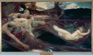 La fanciulla del mare, 1894 da Herbert James Draper