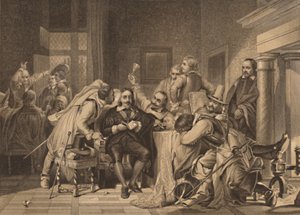 Carlo I nella sala delle guardie, 1886