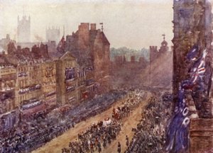 Funerale della Regina Vittoria, 2 febbraio 1901 da Herbert Menzies (after) Marshall
