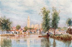 Perigueux dal fiume da Herbert Menzies Marshall