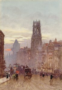 Vista su London Street da Herbert Menzies Marshall