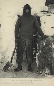 Spedizione al Polo Sud del Capitano Scott. Capitano Oates da Herbert Ponting