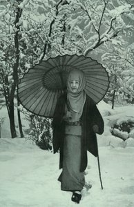 Dicembre in Giappone, 1910 da Herbert Ponting