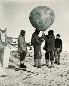 Il dottor Simpson lancia un pallone, 1911, 1913 da Herbert Ponting