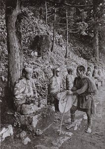 Meditazione, uno studio a Gamman-ga-Fuchi, Nikko da Herbert Ponting
