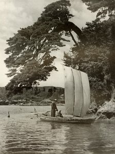 Sulla baia di Matsushima, 1910 da Herbert Ponting