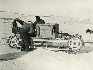 Una delle Slitte a Motore