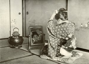 Prepararsi per la giornata, 1910