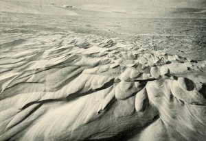 Sastrugi, 21 febbraio 1911, 1913 da Herbert Ponting