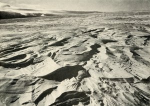 Sastrugi, 21 febbraio 1911, 1913 da Herbert Ponting