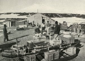 La condizione degli affari una settimana dopo lo sbarco, 1911, 1913 da Herbert Ponting