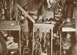 I Tenements Cherry-Garrard, Bowers, Oates, Meares, Atkinson, 9 ottobre 1911 da Herbert Ponting