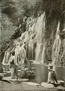 La cascata delle gemme cadenti a Yumoto, 1910