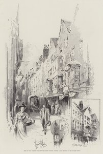 Pezzi della vecchia Londra, la White Horse Tavern, Fetter Lane, prossima alla demolizione