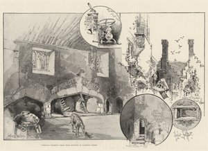 La grande cucina della carne del Cardinale Wolsey a Hampton Court