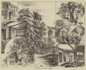 Fountains Hall, Ripon, Yorkshire da Herbert Railton