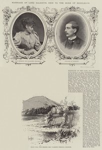 Matrimonio di Lord Dalkeith, erede del Duca di Buccleuch da Herbert Railton