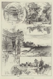 Schizzi di Little Moreton Hall, Cheshire